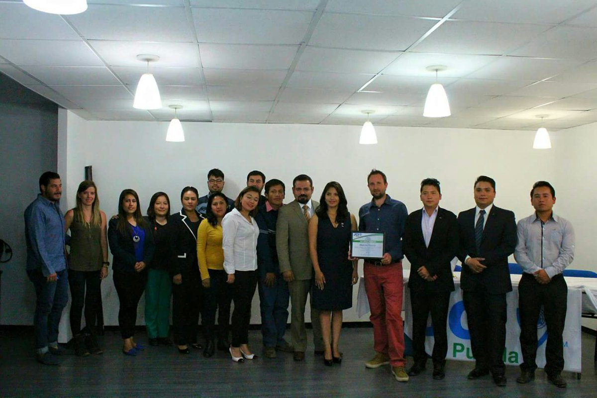 JCIMEXICO's tweet photo. @PueblaJci recibió a @MarceloDuarteUY JCI Uruguay, quién dio la Conferencia "Validación de Ideas de Negocio" a jóvenes poblanos.
#IAmJCI https://t.co/NKzlls7ff5