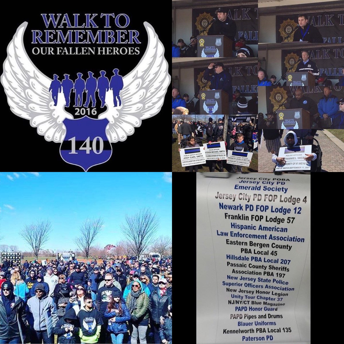 bboinc14's tweet photo. Thank you to all those who walked and sponsored our collaborated efforts with the #jcpddba for our #walktoremember #brothersbeforeothers https://t.co/rNqzFfbF09