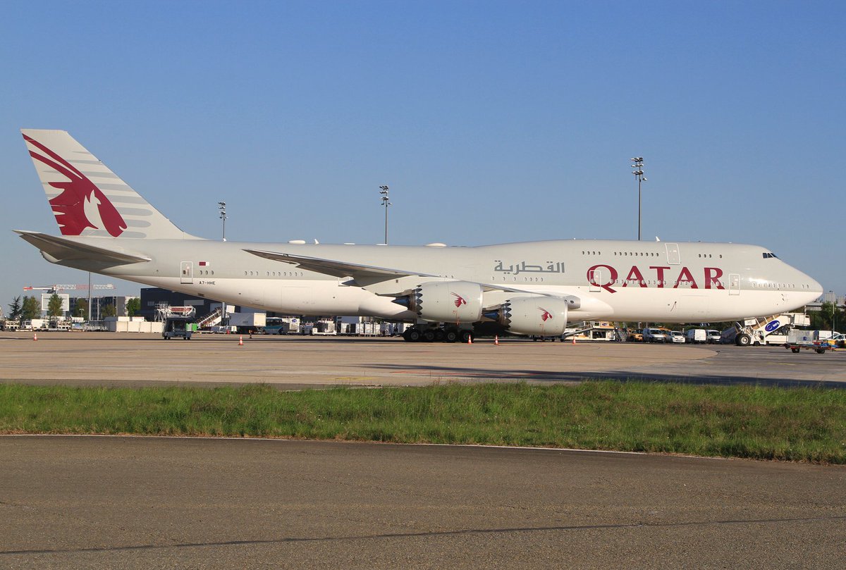 StephThreeForty's tweet image. Qatar Amiri Flight 747-8 A7-HHE @AvgeeksFR @BoeingAirplanes @Boeing @boeing748tweets @ParisAeroport #Boeing747 #Boeing7478 #QatarAirways