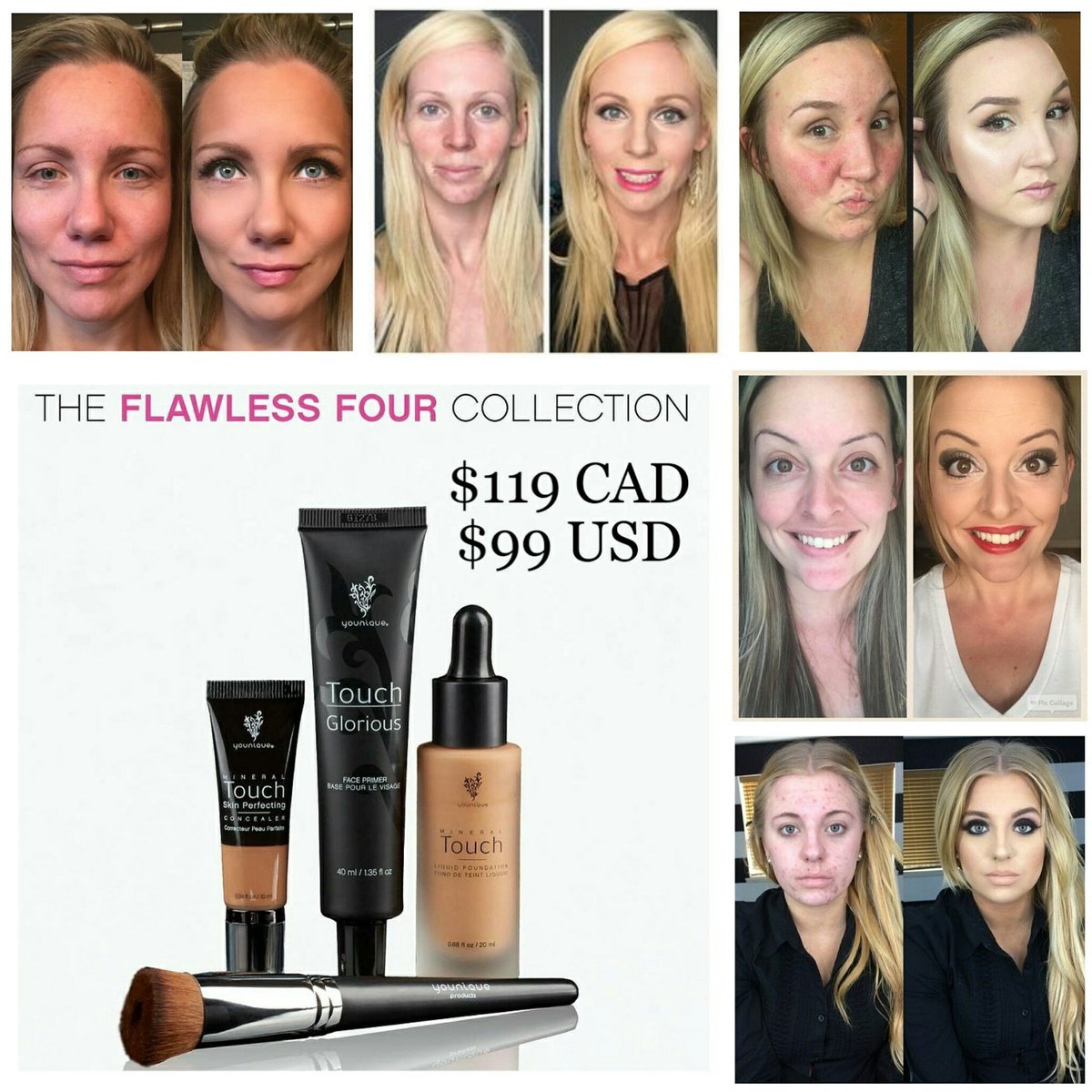 candyysquire's tweet photo. The Flawless Four Collection
Take a look at how well these 4 products work together to create a flawless finish!
https://t.co/qlnVdqelIE https://t.co/ZHZNHaxlJq