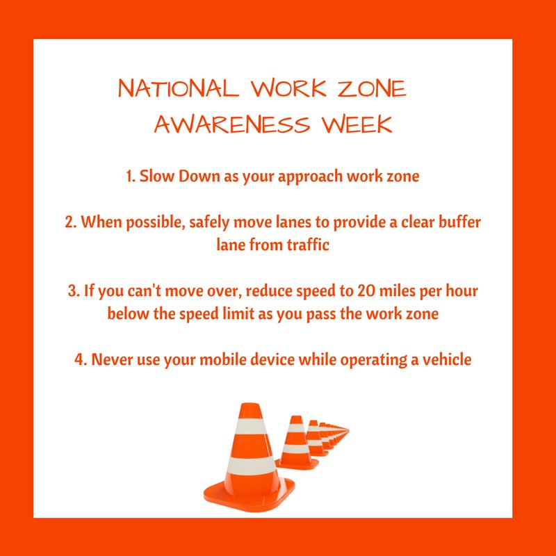 FranklinAuto_AL's tweet photo. Slow down and switch lanes if possible! #SafetySunday #WorkZoneSafety #NWZAW https://t.co/wkQ22u3Xjs
