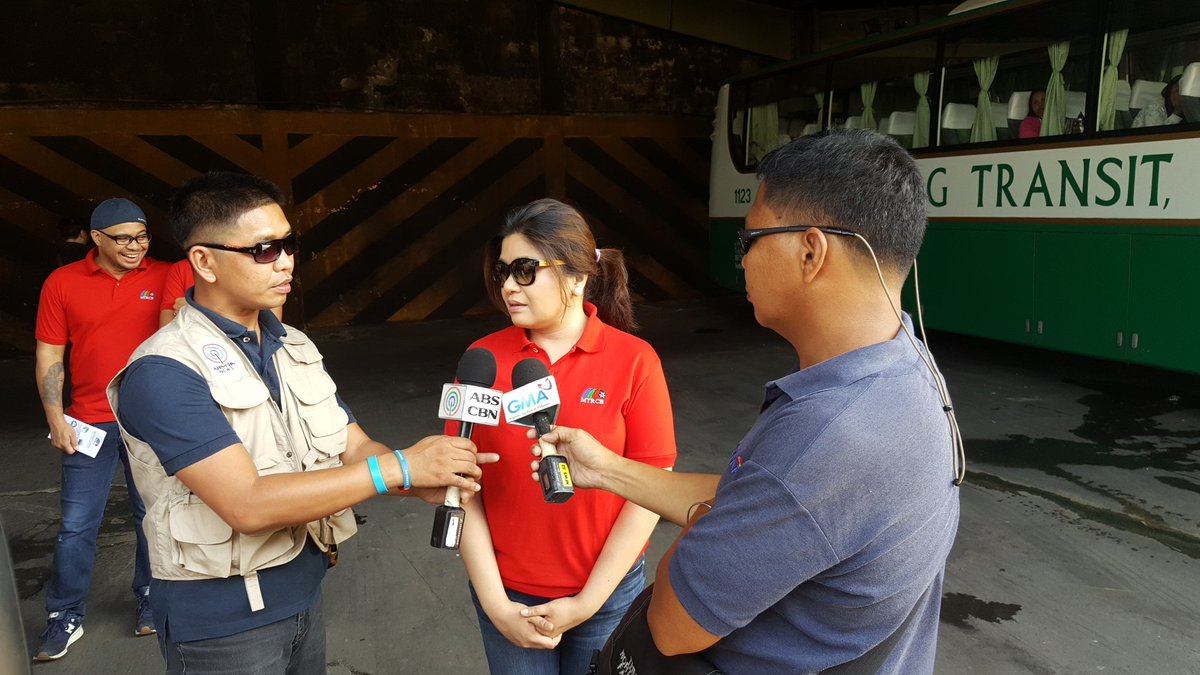 Chairperson Rachel Arenas spearheads the bus inspection in various terminals to ensure that only age-appropriate materials are exhibited.