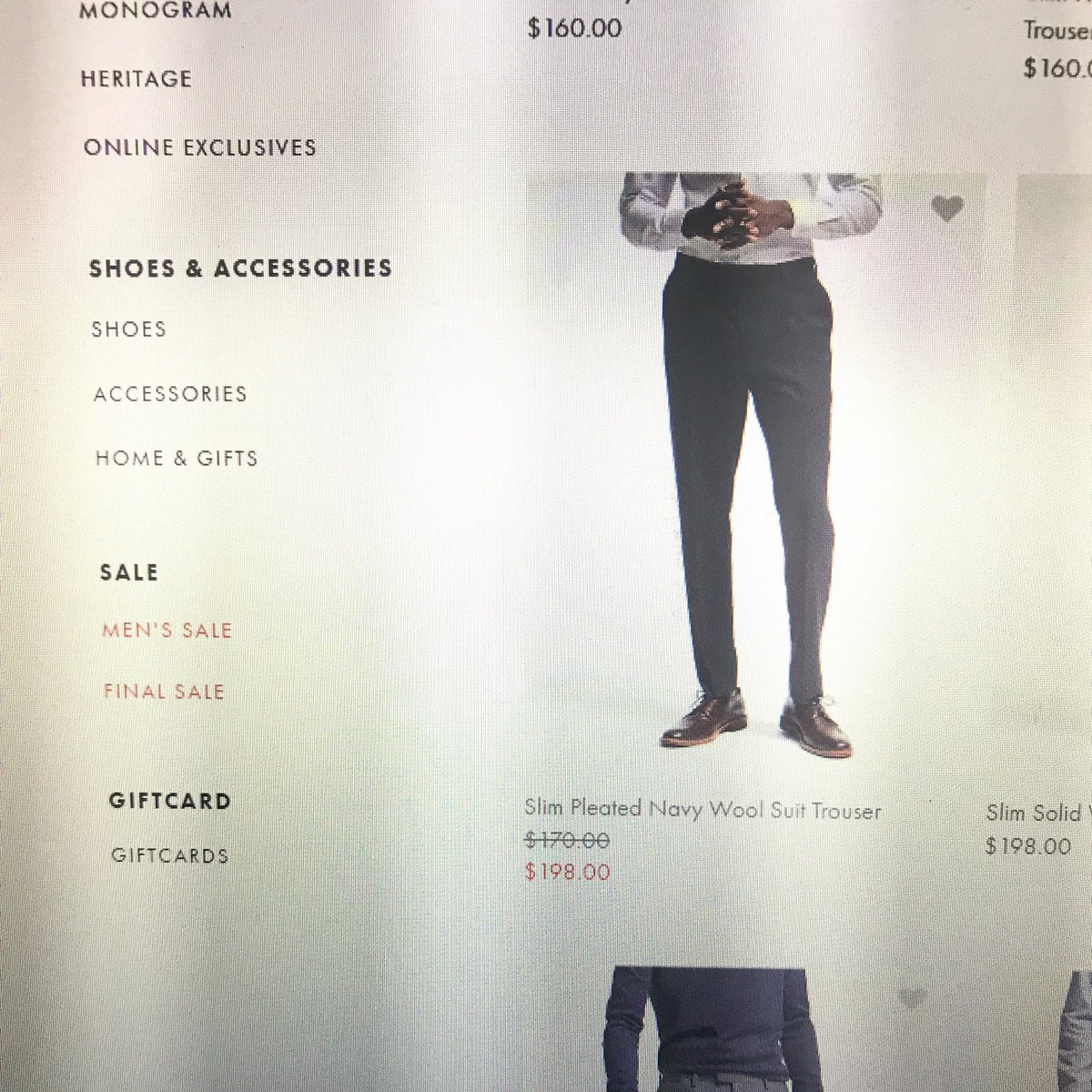 tonyduke's tweet image. When your sale price is higher than your regular price. #lol @BananaRepublic #salefail