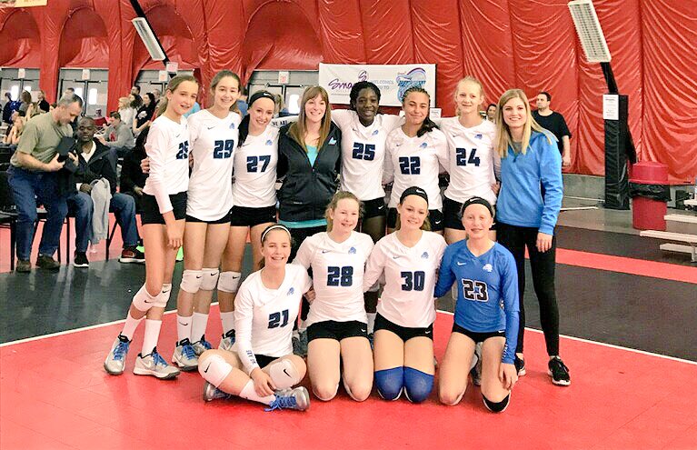 FreezeVball's tweet photo. Shout out to our 13-1 team who is in the championship match in gold at #diggininthedells #gofreeze https://t.co/bv7u9dwz8I