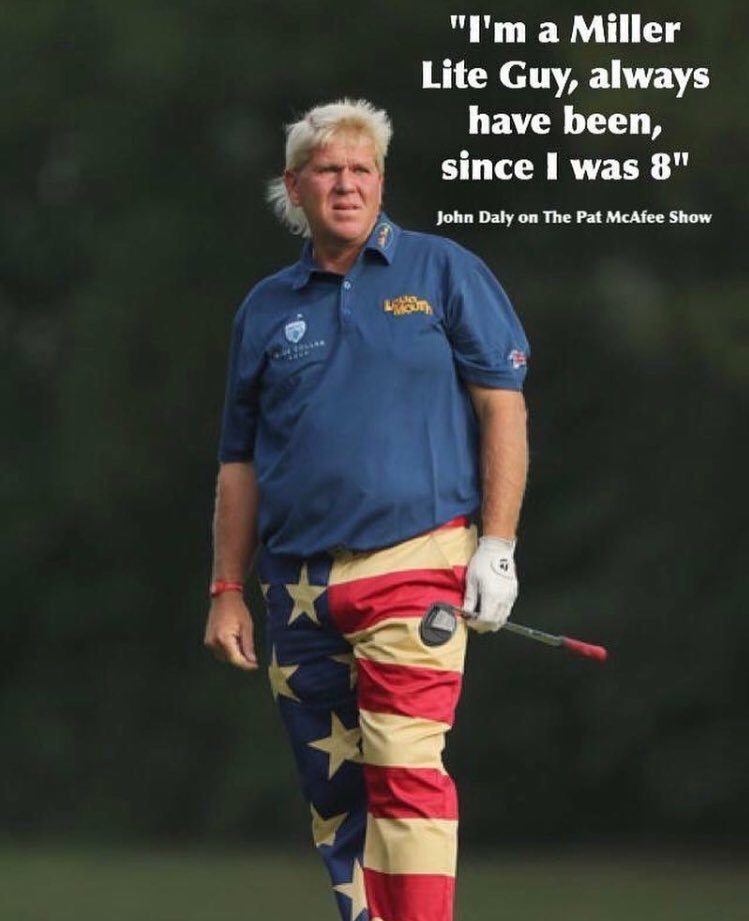 CloydRivers's tweet photo. John Daly is the GOAT.
Merica. https://t.co/arDbs4kwBA