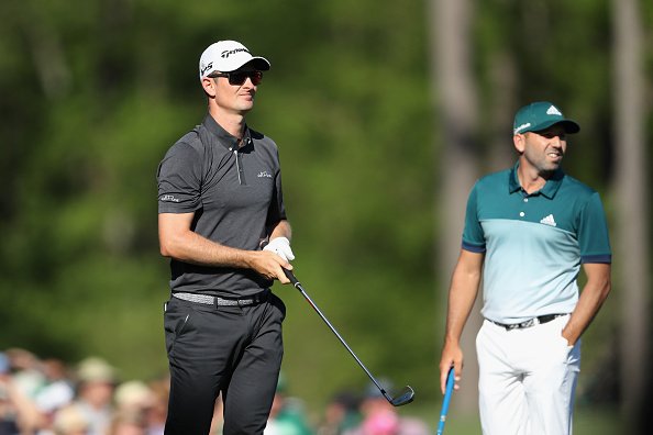 BBCSport's tweet photo. Here we go then.

Justin Rose or Sergio Garcia?

It's a #themasters play-off:

Live TV, radio &amp; text: https://t.co/Y8cBbyrEPU https://t.co/9FkpEfiSRE