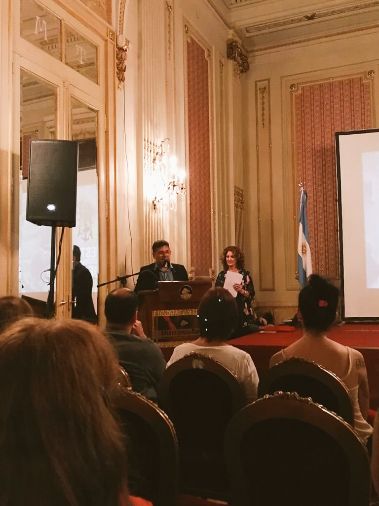 CulturaTandil's tweet photo. #Ahora Ceremonia de Clausura del @ArFeCine #ArFeCine #Tandil #Cultura https://t.co/5NJYyuYgPZ