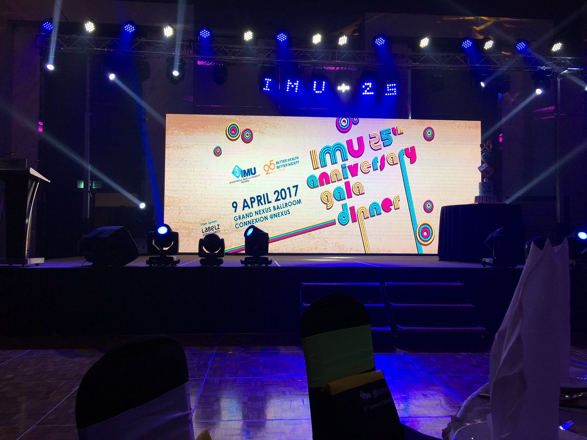 Congratulations International Medical University (IMU) Malaysia on its 25th Anniversary. A splendid Gala Dinner for the 25 years of success.