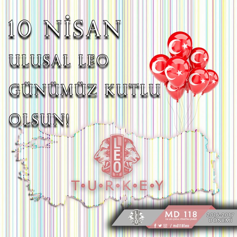 Ulusal Leo Günümüz Kutlu Olsun!