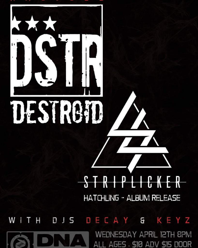 djkeyz28's tweet photo. #destroid #haujobb #striplicker #djdecay #djkeyz #dnalounge #nightclub #industrial  #deathguild #sanfrancisco https://t.co/evlQAWaIck