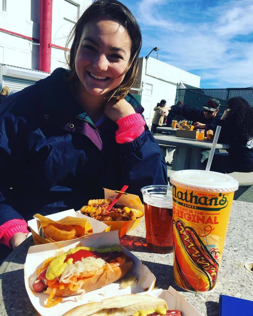 Our pilgrimage to the palace of hot dogs. #coneyisland #nathans #brooklyn ift.tt/2oWzjOy