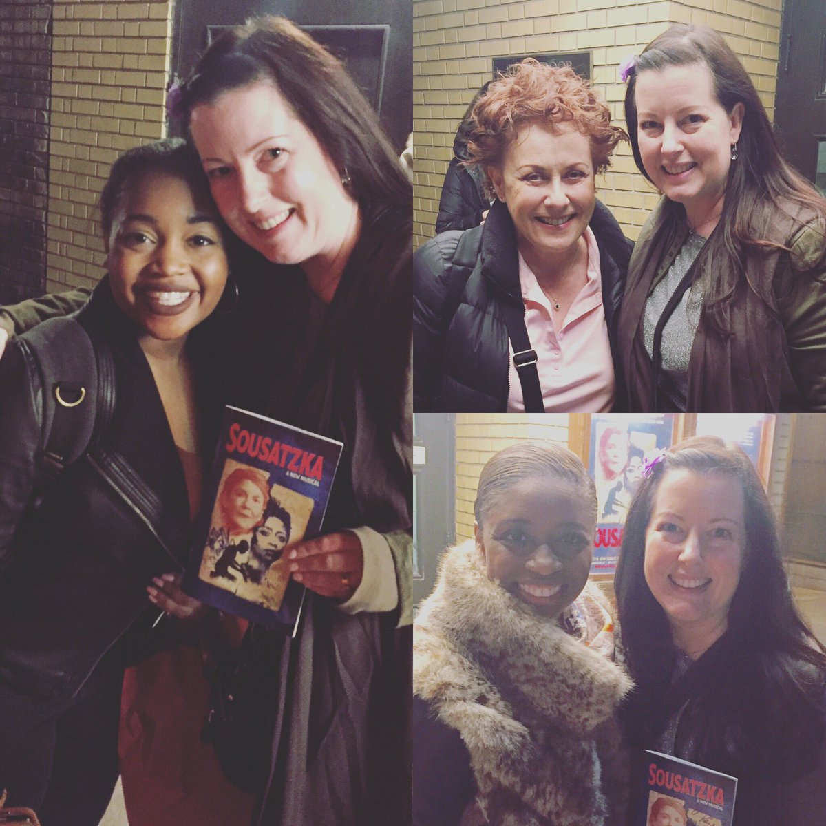 Got 2 meet <a href="/montegoglover/">Montego Glover</a> &amp; Judy Kaye as well as support my friend Hailey Lewis <a href="/SousatzkaTO/">Sousatzka</a> All the best with what comes next! #Sousatzka 🎭