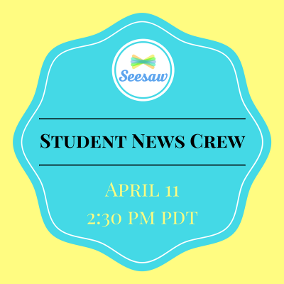 On TUESDAY, learn how your Ss can take ownership of their classroom by creating and producing their own #newscast! bit.ly/2njUg4L
