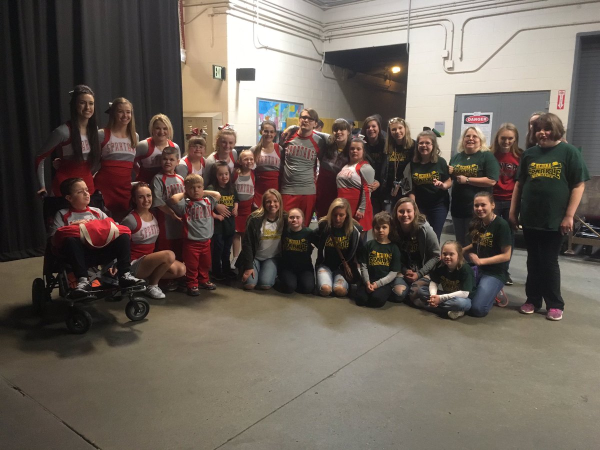 Cleveland Gladiators Class Act! SPARKLE Night! SPREADING SPARKLE SPIRIT!