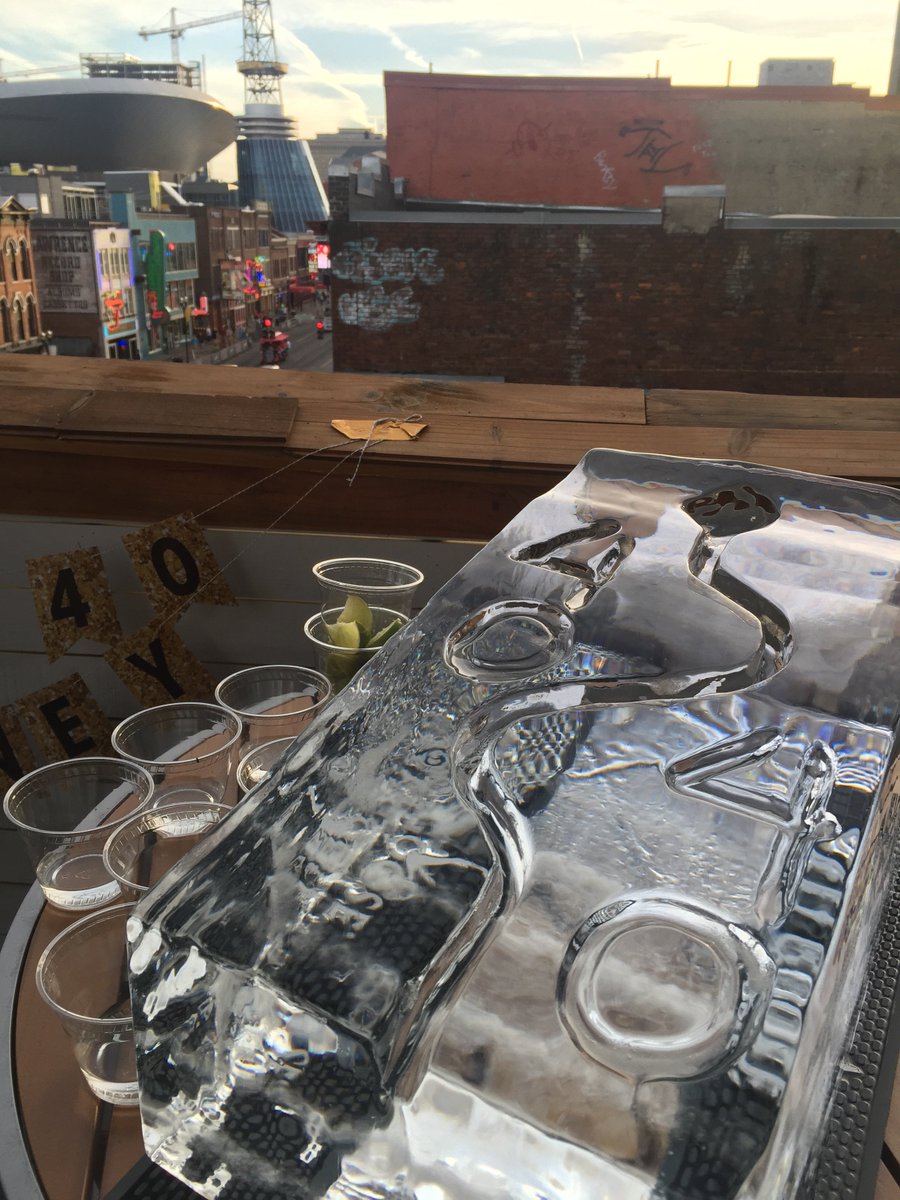 Sunday is even more Funday with a Nashville Ice Lab liquor luge!  Happy birthday to our girl Courtney Thompson!!