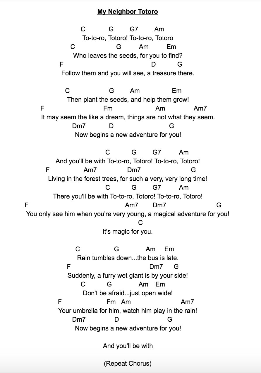 Umbrella Guitar Chords