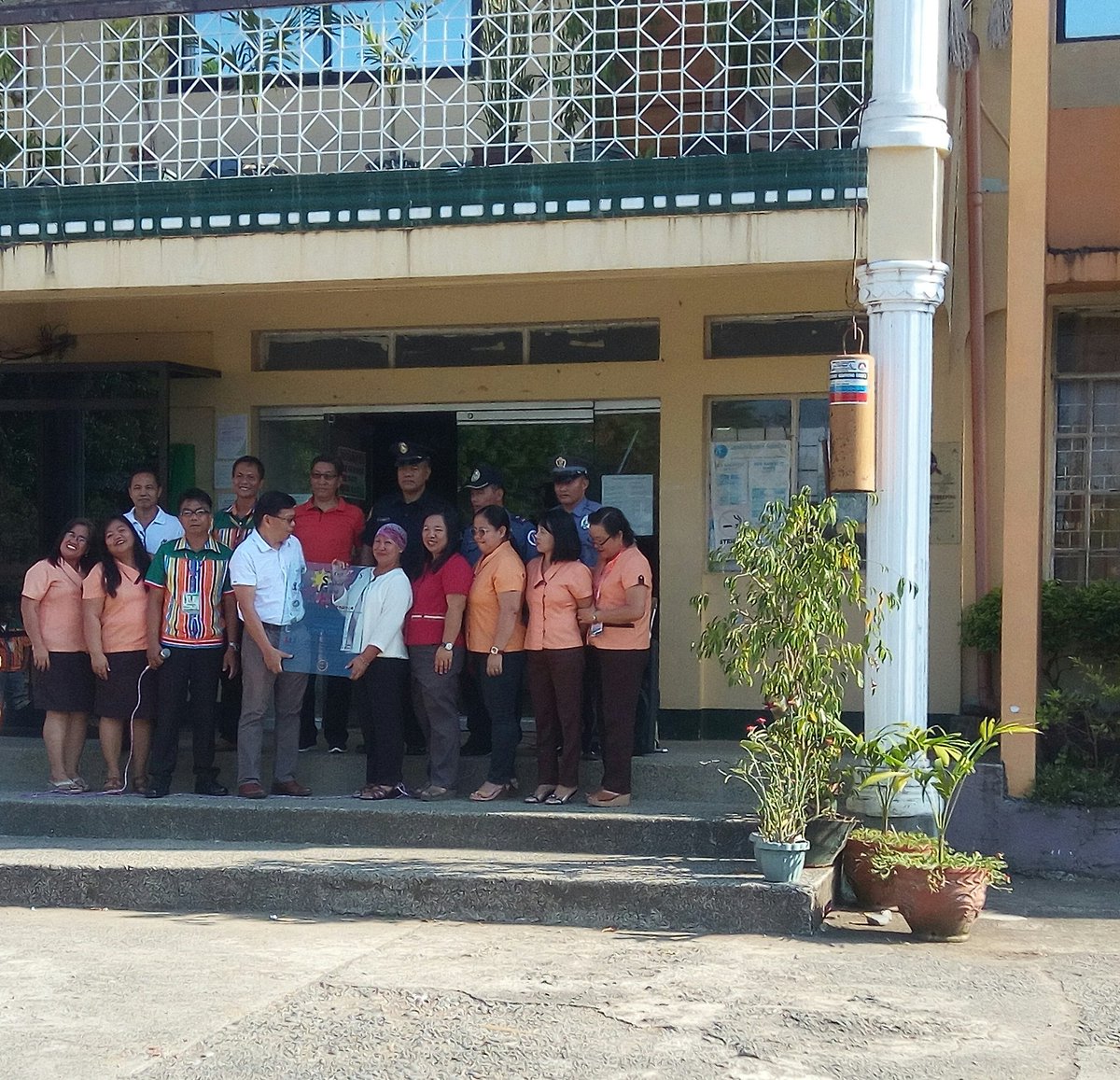 Awarding of Seal of Good Local Governance the municipality of Alfonso Lista during the Regular Flag Raising at the municipal compound.