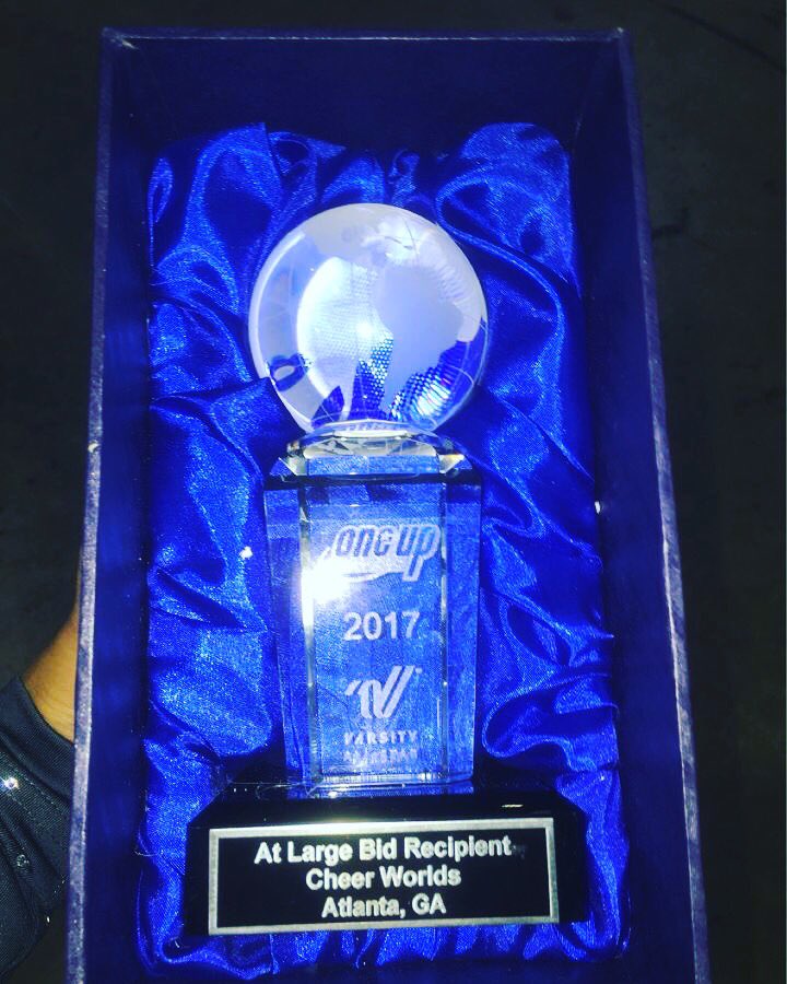 alliance_cheer's tweet photo. We are going to Worlds thanks @TweetOneUp  #cheer #21daystogo #Worlds2017 https://t.co/YdFdP0ctfk