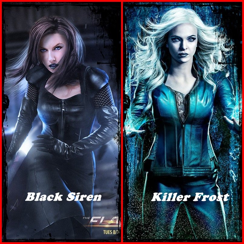 tulparia's tweet photo. Black Siren And Killer Frost I love them. They would be a great team 
#NoLaurelNoArrow @GBerlanti @mguggenheim @geoffjohns @dpanabaker https://t.co/RIfE4RY54p