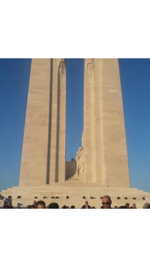 NewJohnnyCanuck's tweet photo. #Vimy100 #vimyridge #vimyfoundation So nice to see young people be part of this experience.@NewJohnnyCanuck was there with our Avery Bishop. https://t.co/bPSb5LiAH1