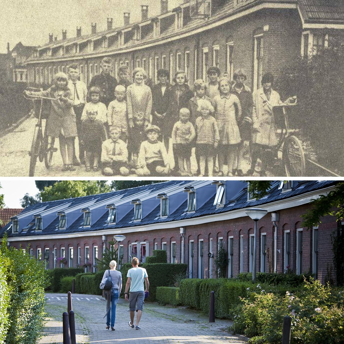 Zie jij de verschillen tussen 1917 en 2017 in de Hollanderwijk? Lees bij de #100vanelkien wat er veranderde: bit.ly/2nDeWnx