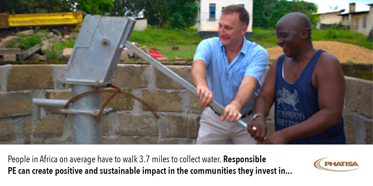 PhatisaGroup's tweet photo. #DrivingDevelopmentEquity - #Phatisa's charitable foundation worked with Goldtree to give >5,000 people in Daru, SL access to potable water. https://t.co/lpzTk8DZLJ