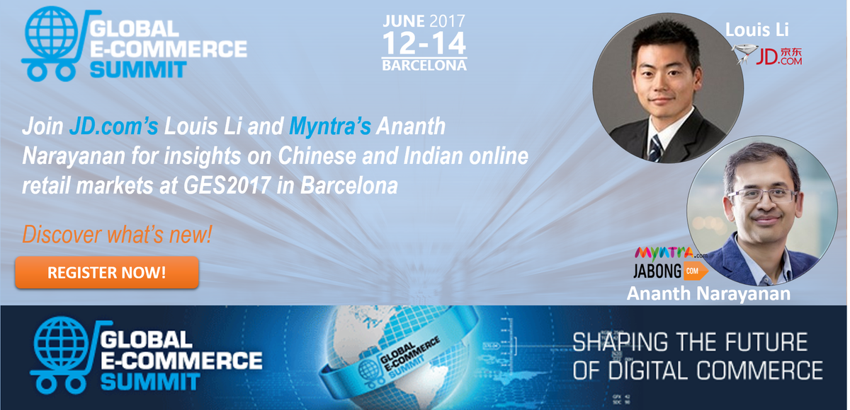 ECommercefacts's tweet photo. @Ecommerce_GES Join Myntra and https://t.co/mtheonOpE3 at #GES2017_Barcelona #ecommerce https://t.co/FDd8YWnVOS