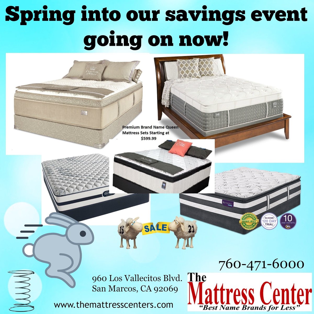 The Mattress Center (TMCSM) Twitter