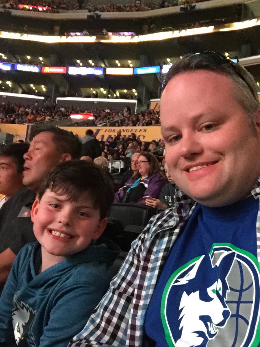Happy 9th on the 9th to H man!  Brunch on the beach, playing with cousins, topped off with Timberwolves v. Lakers in LA.  #Timberwolves