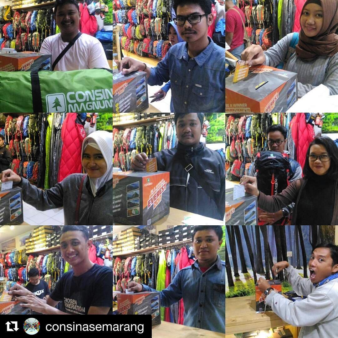 ConsinaOfficial's tweet image. Matur nuwun Consiners Semarang! --at Consina Store Semarang 
#Semarang #Consiners #Goldentickettoeverest