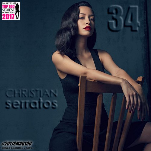 SmartassesNet's tweet image. #2017SMAG100 Our 2017 n34 SexiestWomanAlive @Cserratos! (8th Yr) LINK: smartasses100sexiest.com/women-c/christ… (Retweet = 1VoteFor2018 Likes = Nothing)