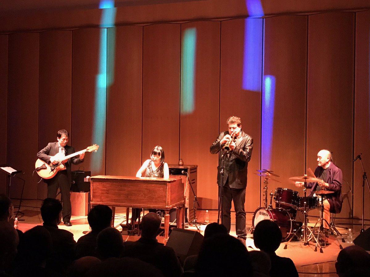 JoeMagnarelli's tweet photo. Great times in Japan with Akiko Tsuruga Akira Tana satoshi Inoe https://t.co/xcc2SDx20Q