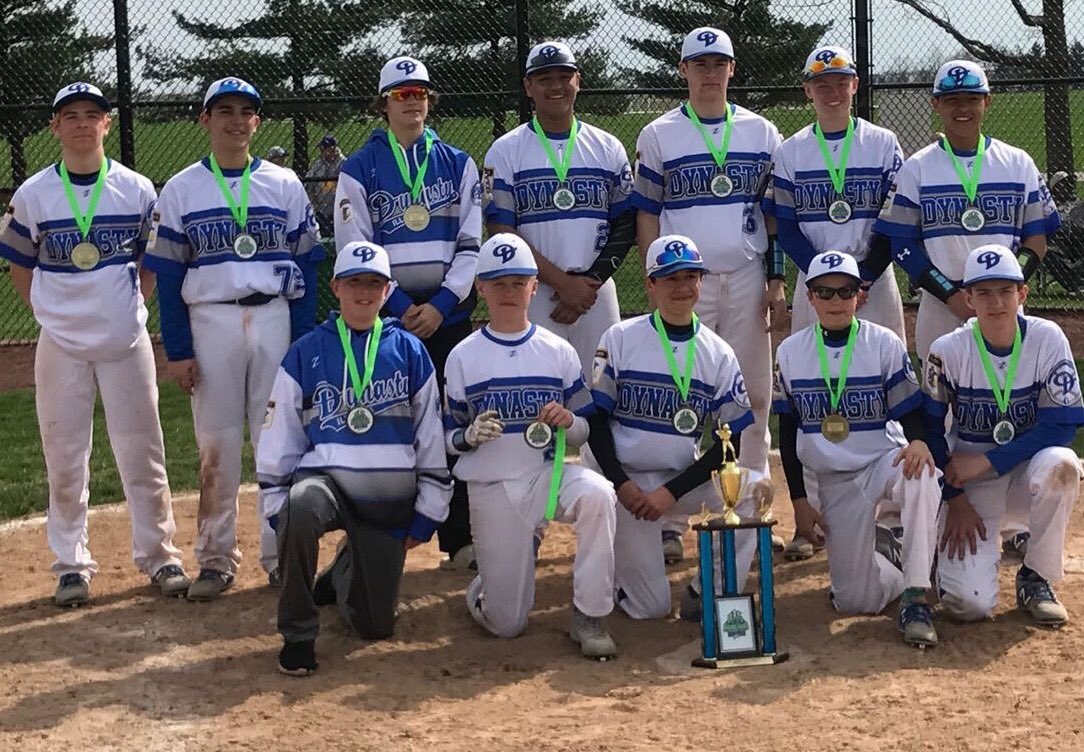 IllinoisDynasty's tweet photo. 14u Illinois Dynasty 2017 USSSA Battle of the Rankings Champions. #DynastyBaby #1st.Championship #WeDemBoyz https://t.co/4pVCuDTnXz