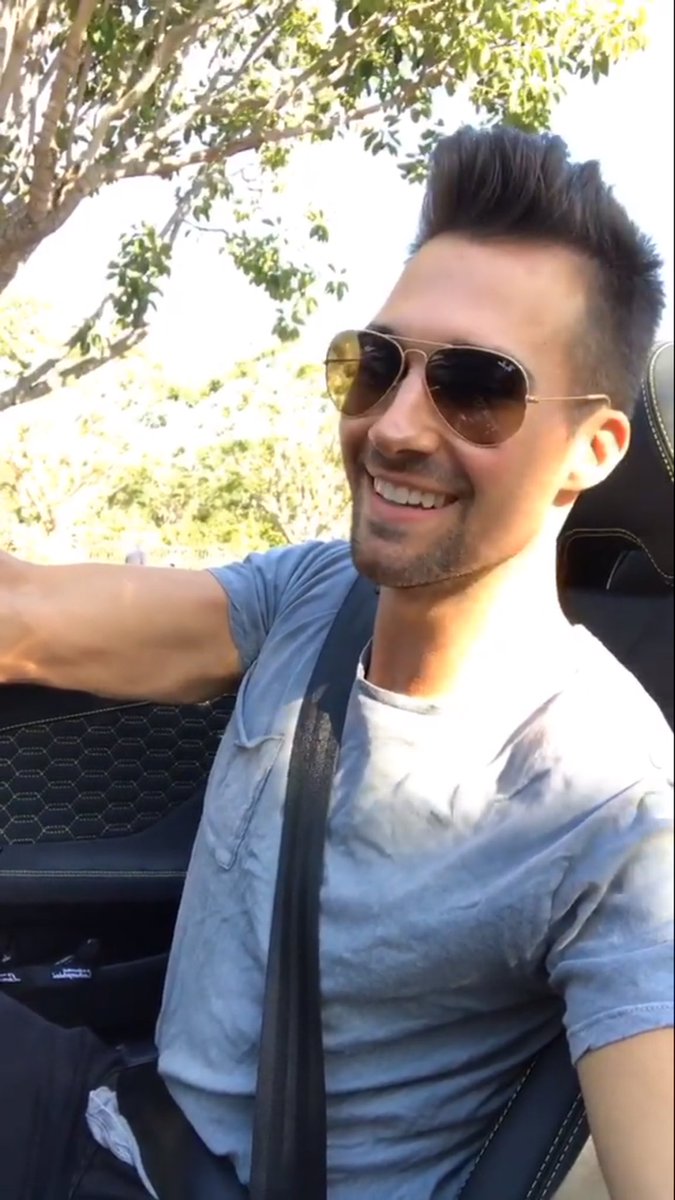 17mustangJazzy's tweet photo. When bae is enjoying his dream car😻❣️... #PickAFlava↕️ @jamesmaslow https://t.co/uF7OGbW1Wr