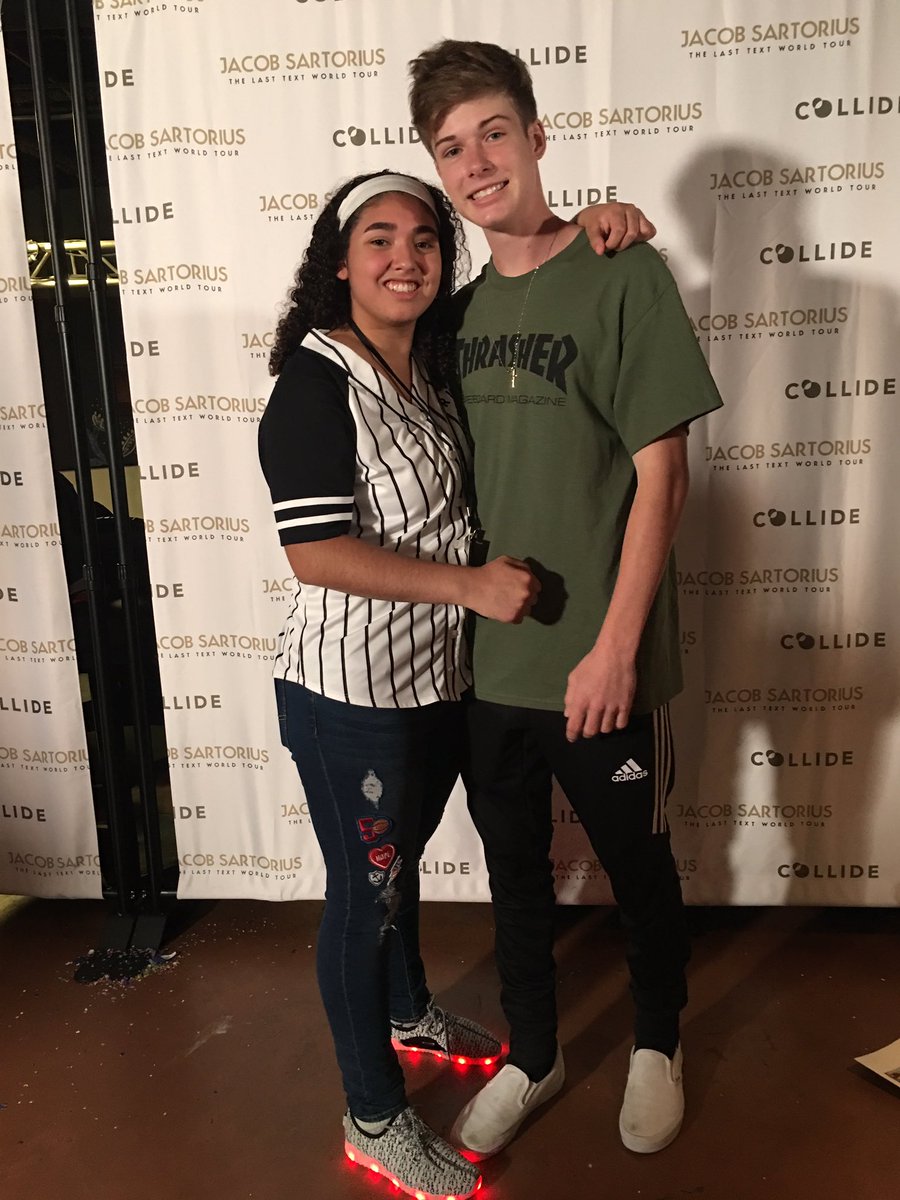 SofiaFlamin's tweet photo. Today was lit🔥 @jacobsartorius @BlakeGray @Sanni_Official #TheLastTextEP https://t.co/h0CkrK0NyK