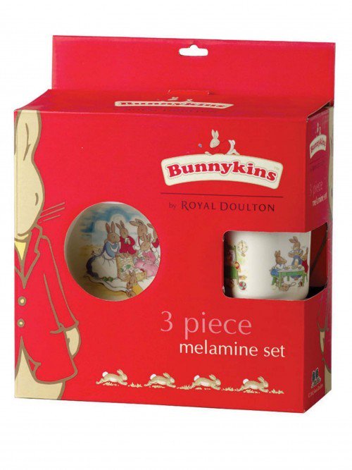 Gifts2TheDoor's tweet image. #RoyalDoultonBunnykins 3 piece #MelamineSet
Even the youngest  of children can enjoy #Bunnykins
goo.gl/G2jpTP