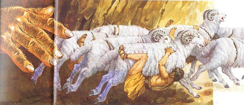Beth__Meyer's tweet photo. Gabrielle's ability to outwit &amp; escape the cyclops is similar to #Odyssey when Odysseus escapes the cyclops w/ the sheep #EpicTV #ClassCin17 https://t.co/JdtfGunNw1