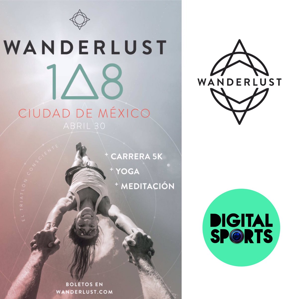 DigitalSportds's tweet photo. #Cortesía para #Wanderlust108  corre 🏃🏻 ve a Facebook y participa https://t.co/vl9P1pwBe1 https://t.co/V7uQXRFVU0
