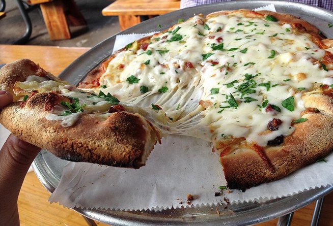 andiamopizzamia's tweet photo. You've stolen a pizza my heart... We're that cheesy!

#AndiamoPizza #Miami #Pizza https://t.co/b16WSB7aO8