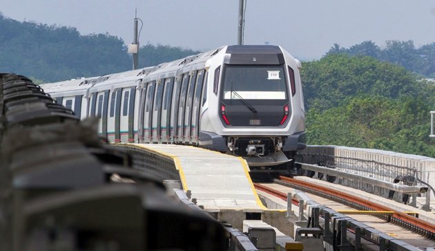kwiknewsMY's tweet photo. The phase 2 of the Mass Rail Transit #MRT service frm #Semantan to #Kajang,expected to be fully operational in July. https://t.co/HYg2zVqe6t https://t.co/5UlZFXE6LW