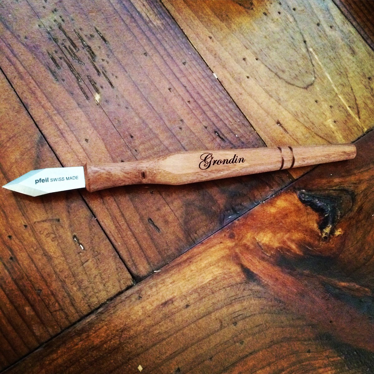 New marking knife. With my name on it!!