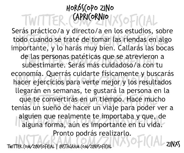 zinos__'s tweet photo. #HoróscopoZino #Capricornio
Parte I &amp; II. https://t.co/YbyAAWv9ta