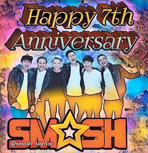 Asnita_SBsejati's tweet photo. #7OURNEYOFSMASH
#S7AYWITHSMASH
#7THbersamasmash
#happy7thAnniversarySMASH
#WewantSMASH
#MISSSMASH
#NEEDSMASH
#LOVESMASH
#7ETAPSMASH https://t.co/lMjjnGdrb3