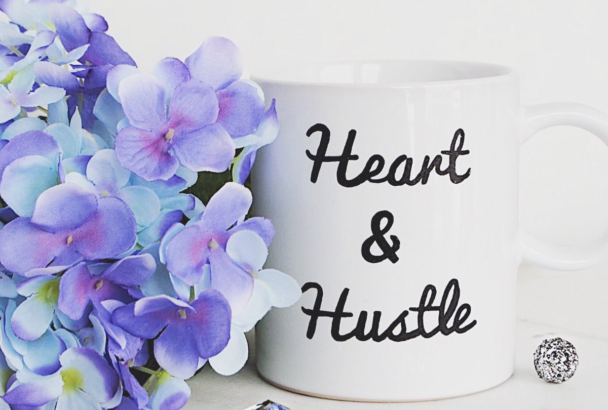 MEGMugs's tweet photo. 🦋💜
Order your Heart &amp; Hustle mug today ➡️ Facebook: MEG Mugs 
➡️ Insta: @yougotthismegan https://t.co/CqitIMARxB