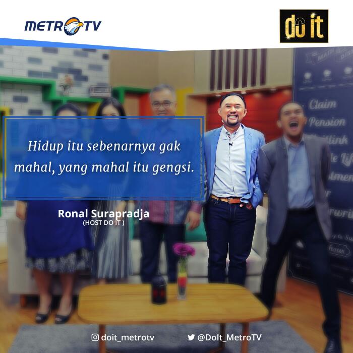 Kalo mau hidup yang ga mahal Jangan kebanyakan gengsi. <a href="/RockNal/">Follow IG: @Rocknal</a> <a href="/DoIt_MetroTV/">Do IT! Metro TV</a> <a href="/Metro_TV/">METRO TV</a>. #IM_POSSIBLE