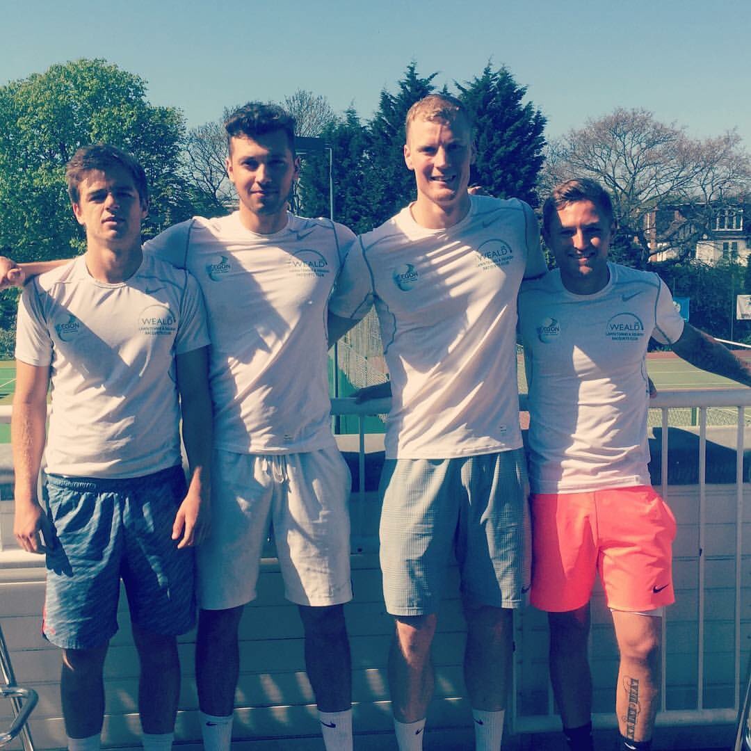 Good Opening day win yesterday for <a href="/wealdtennis/">Weald Tennis</a> Men's 1st 4-2 against Bromley Tennis @AegonUKtennis #teamtennis