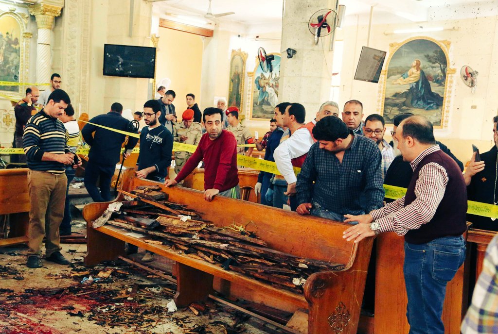#Egypt
#PalmSundayBombings
#TantaandAlexandria  
#CopticchurchesAttack 
More than 50 killed &amp; 140 injured.