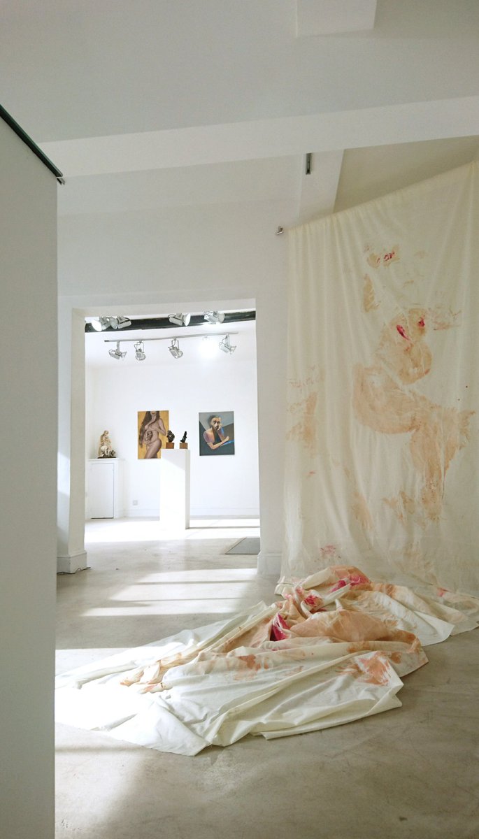 PAINT BODY PAINT #exhibition  #art #Norwich