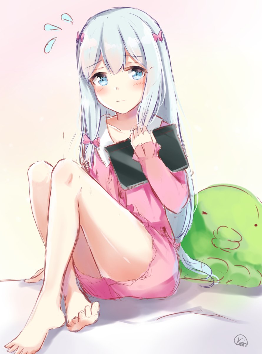 ☆楽書き☆
エロマンガ先生第一話を見て、
面白かった。
紗霧ちゃんが可愛いなぁ～ 