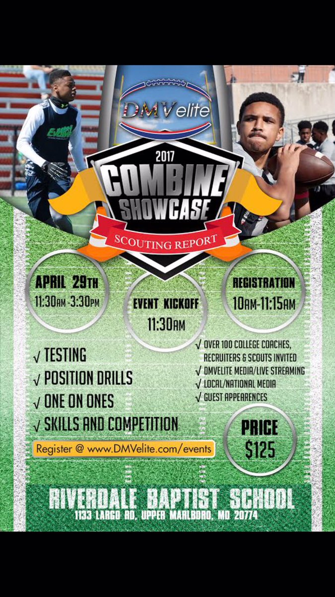 DMVeliteFBALL's tweet photo. NEW OUTLET 4 THE TOP HS FBALL DMV PROSPECT!!! APRIL 29th STARTS THE BEGINNING OF A NEW ERA!!! Register at https://t.co/44lKkKcBa5! https://t.co/IlPYhyJ00k
